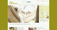 Desktop Screenshot of faulenzerhotel.at